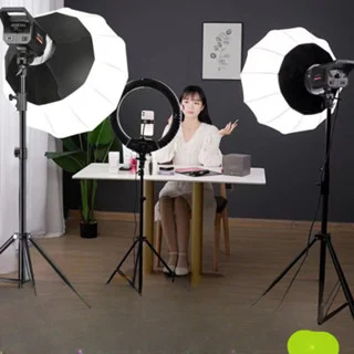 Dụng cụ quay TikTok Đèn Softbox cải thiện chất lượng video