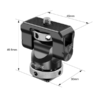 SmallRig BSE2346B - Giá đỡ màn hình xoay và nghiêng đế lạnh - Ảnh 2