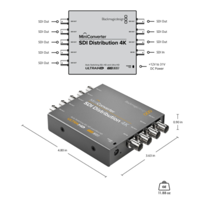 Mini Converter SDI Distribution 4K