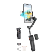 Alternative view of Hohem V3 gimbal cho máy ảnh với cảm biến AI Tracking
