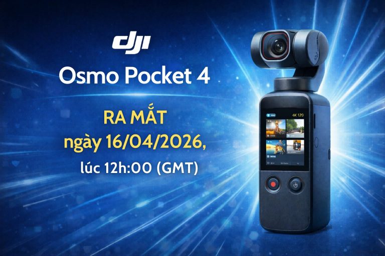 DJI Pocket 4 hé lộ nâng cấp về công nghệ hình ảnh đột phá