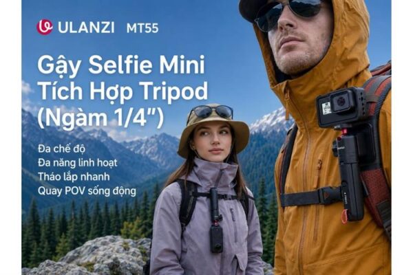 Ulanzi MT55 gậy selfie mini + tripod